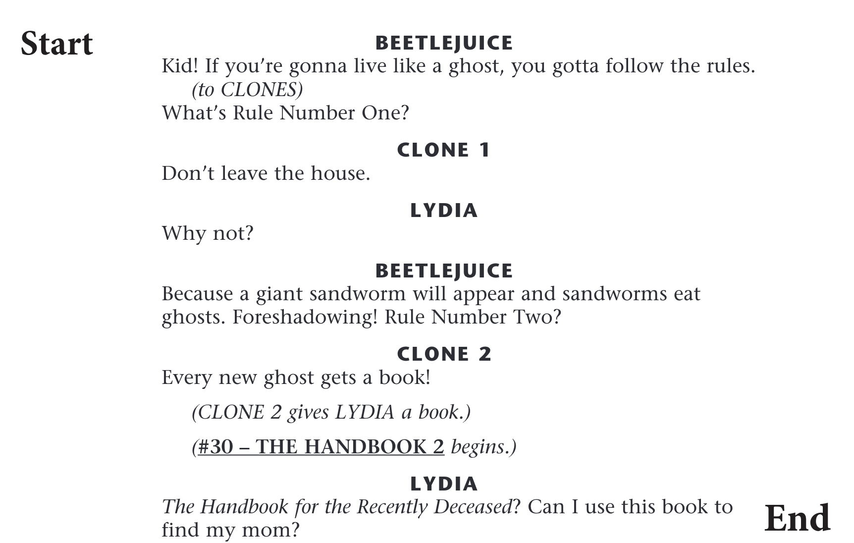 Beetlejuice JR Sides