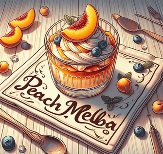 Peach Melba