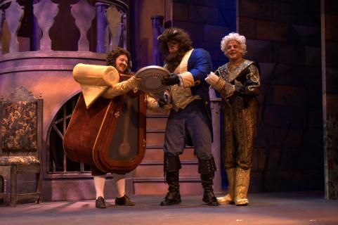 Beauty and the Beast - Partial set/props plot