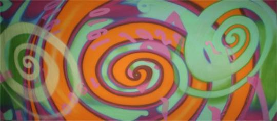 Time Warp by Grosh Backdrops is used in the play Alice in Wonderland