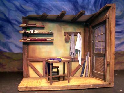 Michael Boyer's set for The Gateway's production of Fiddler on the Roof