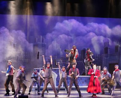 Mary Poppins Broadway Musical Costume Rental Package - Mary, Burt and the company  - Front Row Theatrical - 800-250-3114