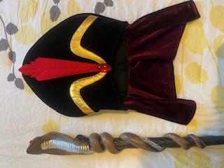 Jafar hat, snake head staff