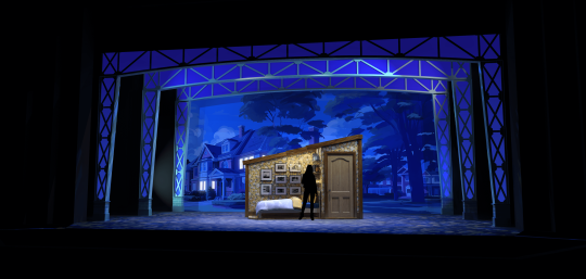 Mean girls broadway scenery rental set front row theatrical rental Regina's Room set