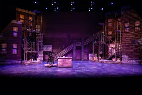 Crane River Theater Newsies Set