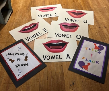 Vowel Posters for Singin' in the Rain