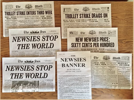 Newsies Newspapers
